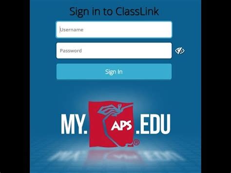 aps my log in.